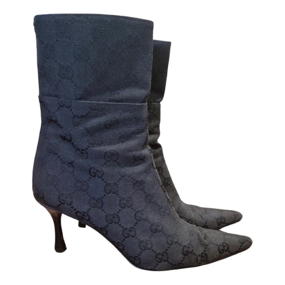 Gucci Monogram Boots - Tom ford era